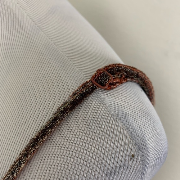 Aeropostale Space Dye Tank Dress Size Small Marled Retro Stretch Brown - Picture 11 of 13